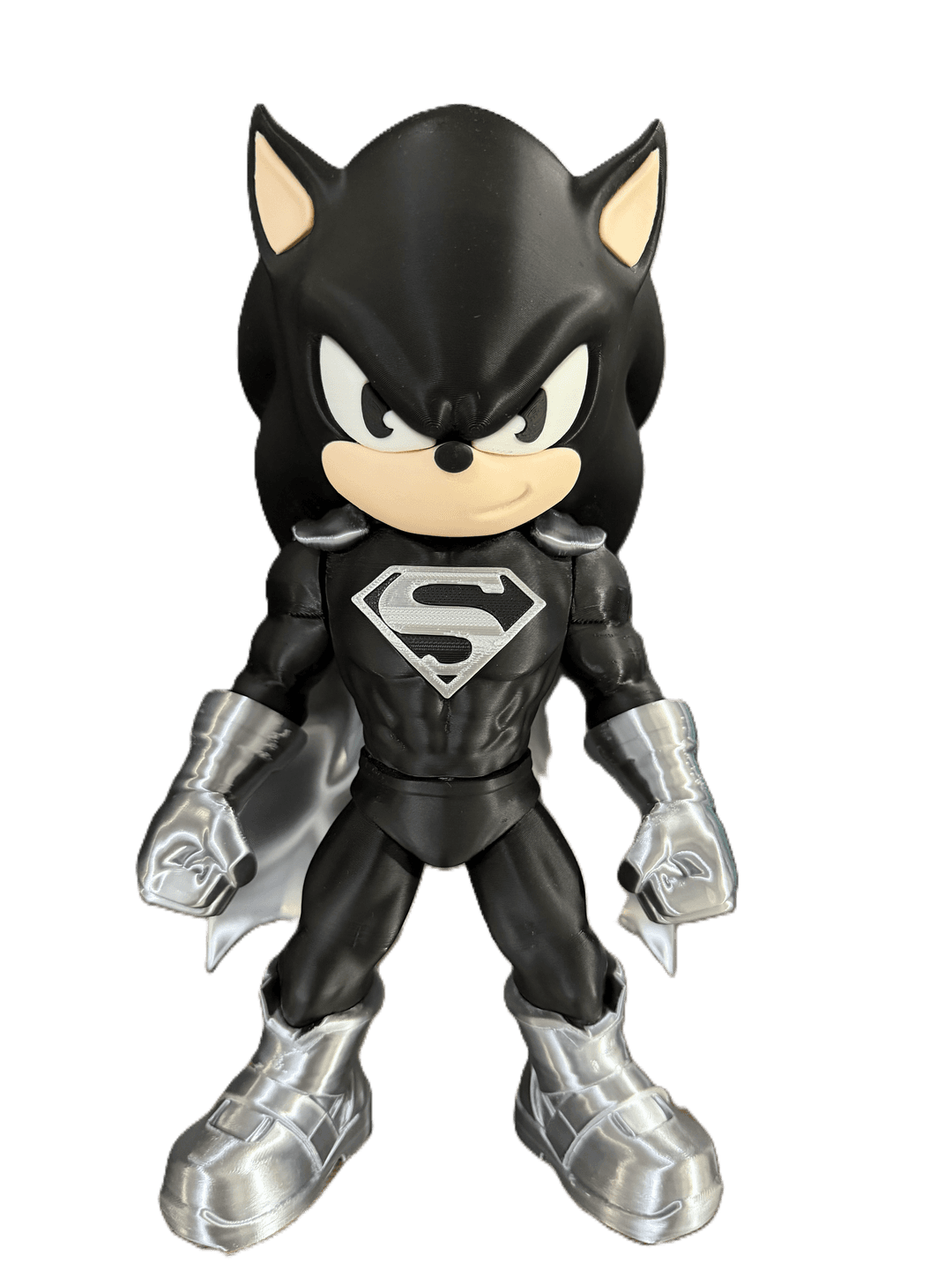 Dark Suit Superman Sonic